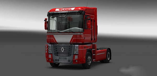 Renault Magnum Vogel Red Skin