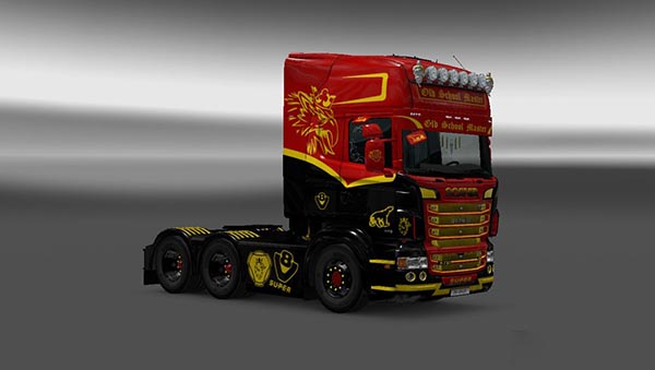 Scania RJL Old School Master Skin