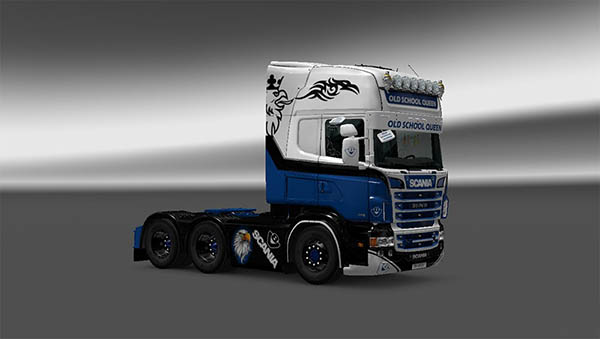 Scania RJL Old School Queen Skin