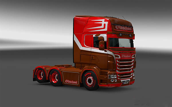 Scania RJL Topline Oldschool skin