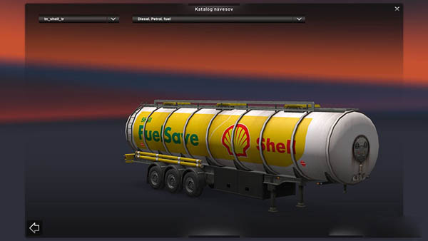 Shell Fuel Cistern