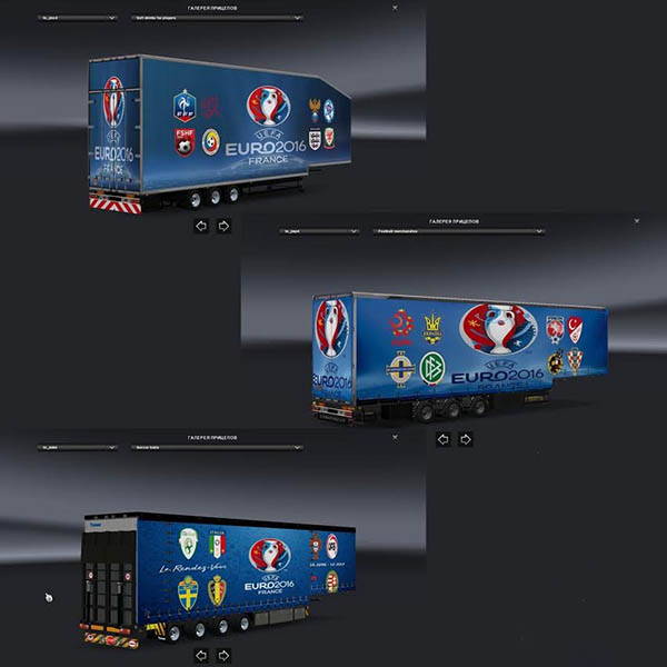 Trailer Pack – Euro 2016