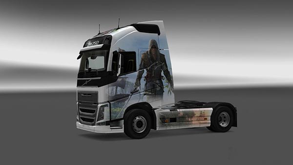 Volvo FH 2012 Assasins Cread AC4 Skin