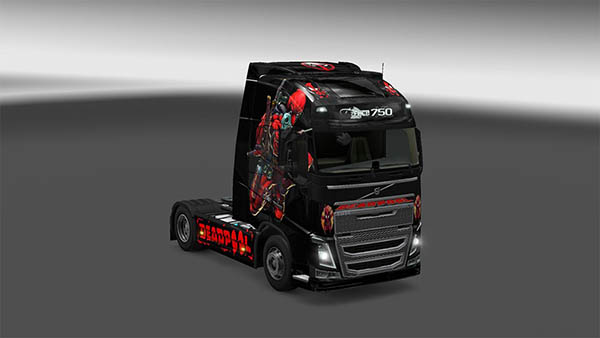 Volvo FH12 Dead Pool Skin